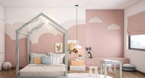 Desain furnitur kamar tidur anak